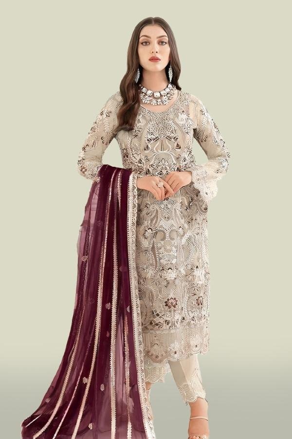 Eid Special Georgette Semi Stitched Salwar Suit
