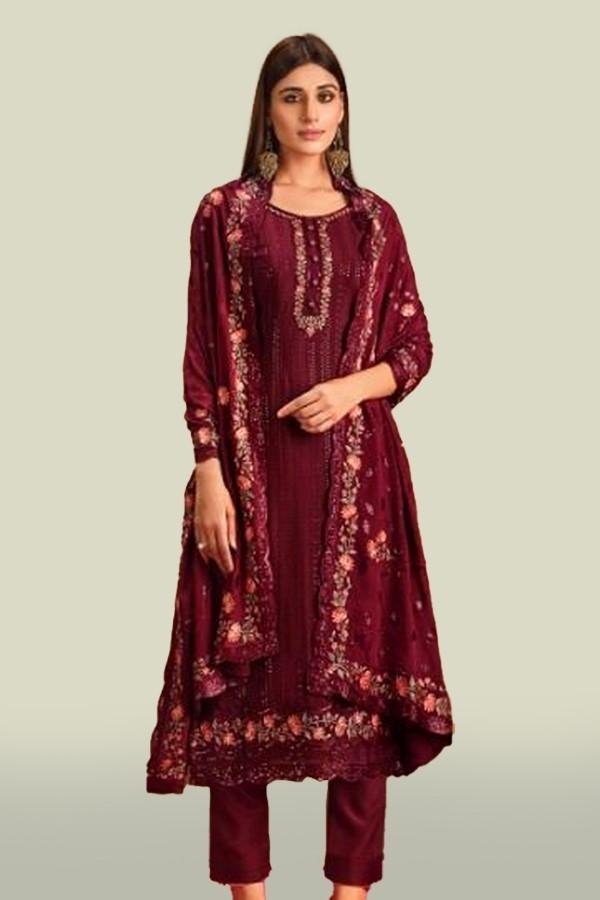 Eid Special Georgette Semi Stitched Salwar Suit