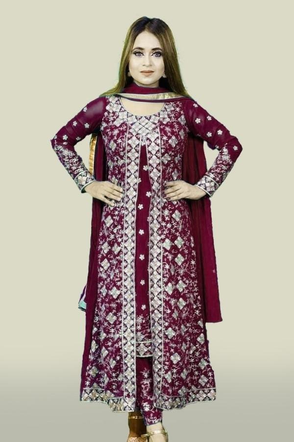 Eid Special Georgette Semi Stitched Salwar Suit