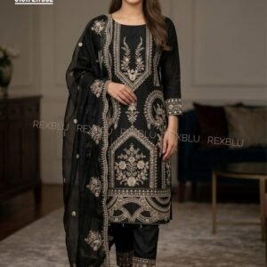 Georgette Semi Stitched Salwar Suit